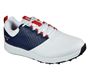 Picture of Skechers Mens Go Golf Elite V.4 Golf Shoes - White/Navy/Red 54552