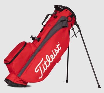 Picture of Titleist Players 4 Stand Bag - Red/Graphite