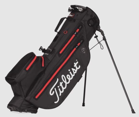 Picture of Titleist Players 4 StaDry Stand Bag - Black/Red