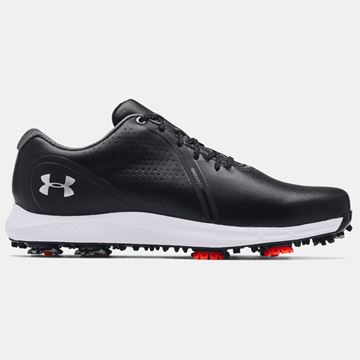 Picture of Under Armour Mens Charged Draw RST Wide E Golf Shoes 3024562-001