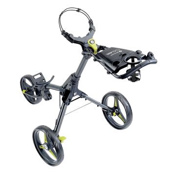 Picture of Motocaddy CUBE Push Trolley - Graphite/Lime