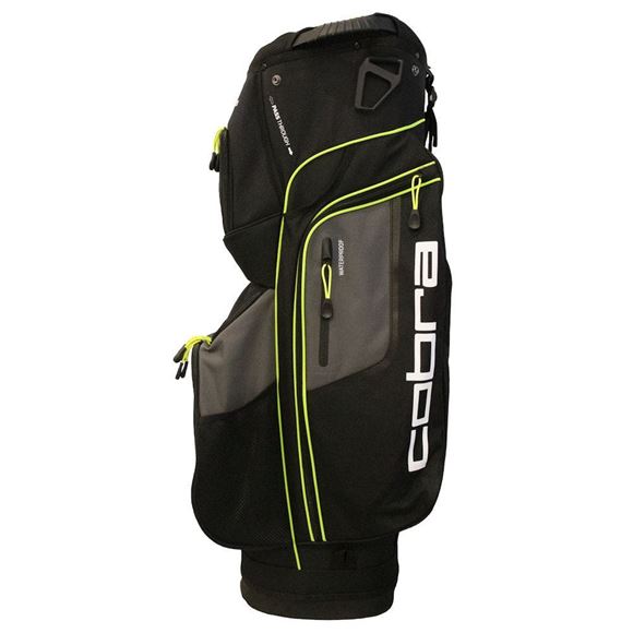 Picture of Cobra Lightweight XL Mens Cart Bag - Black/Yellow