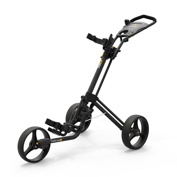 Picture of Powakaddy TwinLine 5 Push Trolley - Black