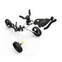 Picture of Powakaddy TwinLine 5 Push Trolley - White