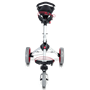 Picture of Big Max IQ+ Push Trolley - White/Red
