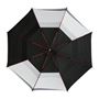 Picture of TaylorMade Double Canopy 64" Umbrella - Black/White