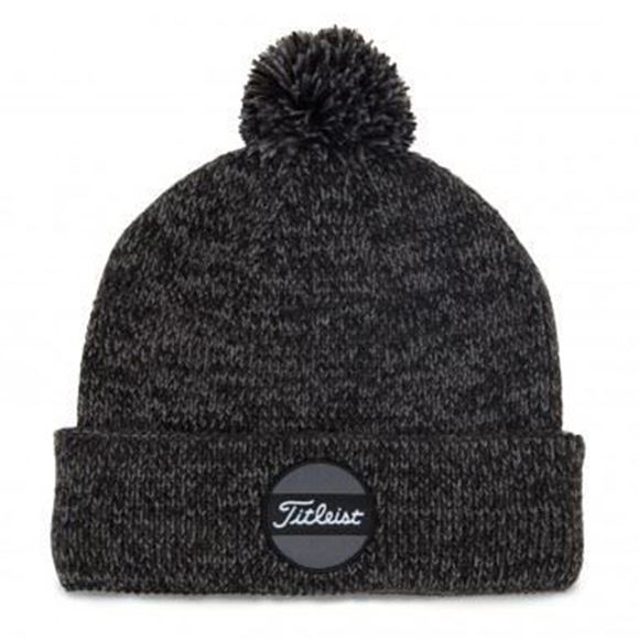 Picture of Titleist Boardwalk Pom Pom Beanie - Heather/Black