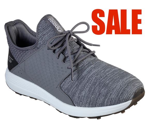 Picture of Skechers Mens Max Rover Golf Shoes - Charcoal 54555