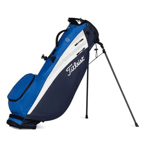 Picture of Titleist Players 4 Carbon Stand Bag - Navy/White/Royal