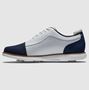 Picture of Footjoy Ladies FJ Traditions Shield Tip 2022 Golf Shoes - 97915