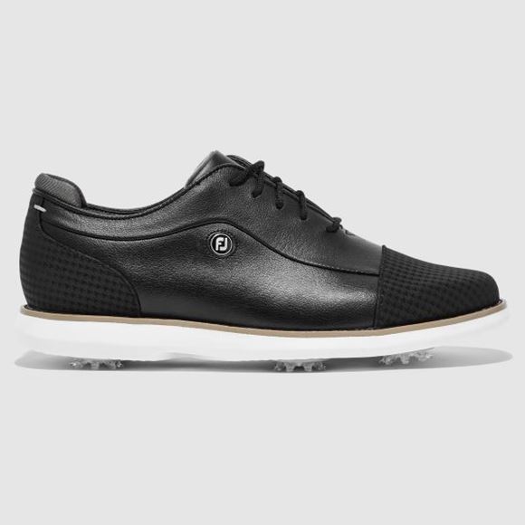 Picture of Footjoy Ladies FJ Traditions Shield Tip 2022 Golf Shoes - 97917