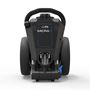 Picture of Powakaddy Micra Push Trolley - Gunmetal with Blue Trim