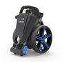 Picture of Powakaddy Micra Push Trolley - Gunmetal with Blue Trim