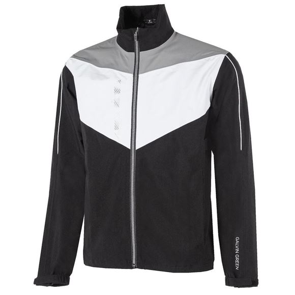 Picture of Galvin Green Mens Armstrong Gore-Tex Waterproof Jacket - Black/White/Sharkskin