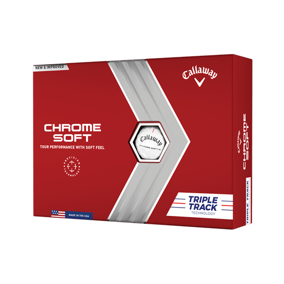 Picture of Callaway Chrome Soft Golf Balls 2022 - White