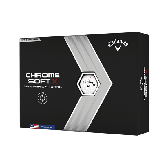 Picture of Callaway Chrome Soft X Golf Balls 2022 White (2 for £75)