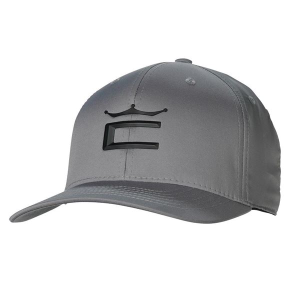 Picture of Cobra Tour Crown Snapback Cap - Grey 909491-04