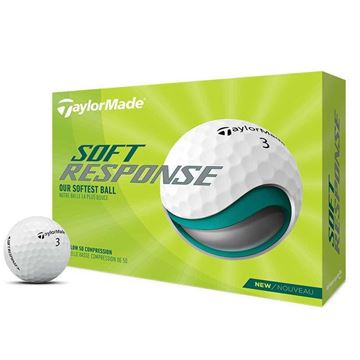 Picture of TaylorMade Soft Response Golf Balls - White 2022 (2 for £40)