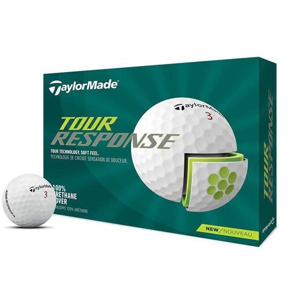 Picture of TaylorMade Tour Response Golf Balls - White 2022