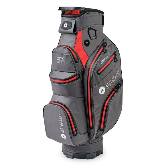 Picture of Motocaddy Dry Series Cart Bag - Charcoal/Red