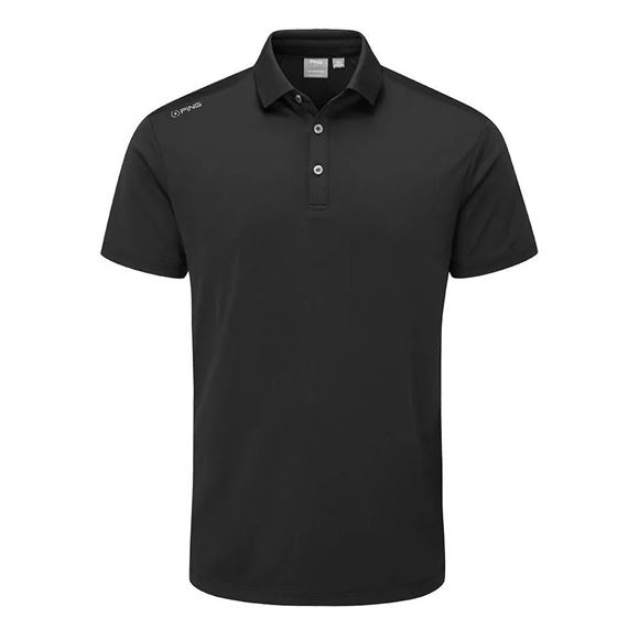 Ping Mens Lindum Polo Shirt Black
