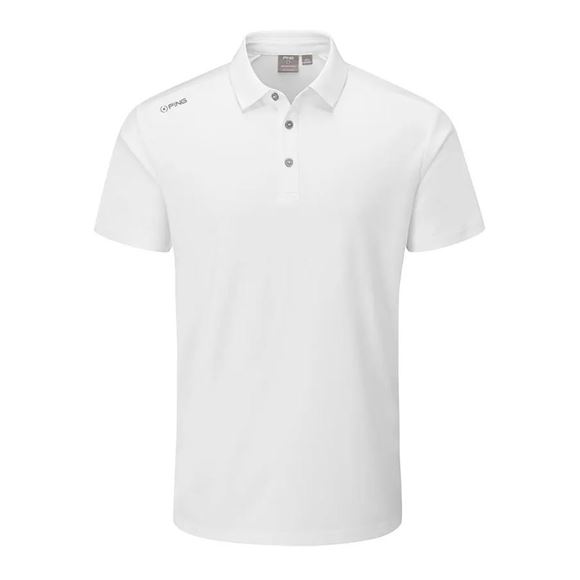 Picture of Ping Mens Lindum Polo Shirt - White