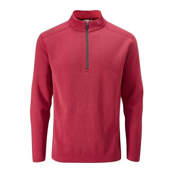 Picture of Ping Mens Ramsey Pullover - Rich Red Marl