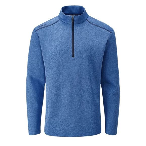 Picture of Ping Mens Ramsey Pullover - Snorkel Blue Marl