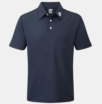 Picture of Footjoy Mens Stretch Pique Solid Polo Shirt - 91824 - Core Line