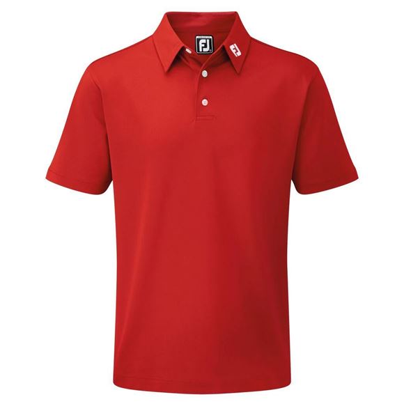 Picture of FootJoy Mens Stretch Pique Solid Polo Shirt - 91825 - Core Line