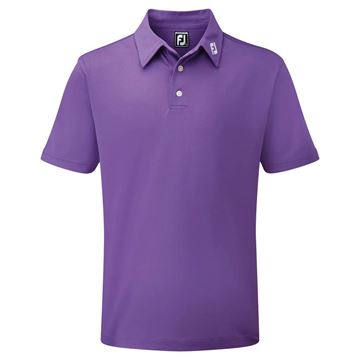 Picture of FootJoy Mens Stretch Pique Solid Polo Shirt - 91820 - Core Line