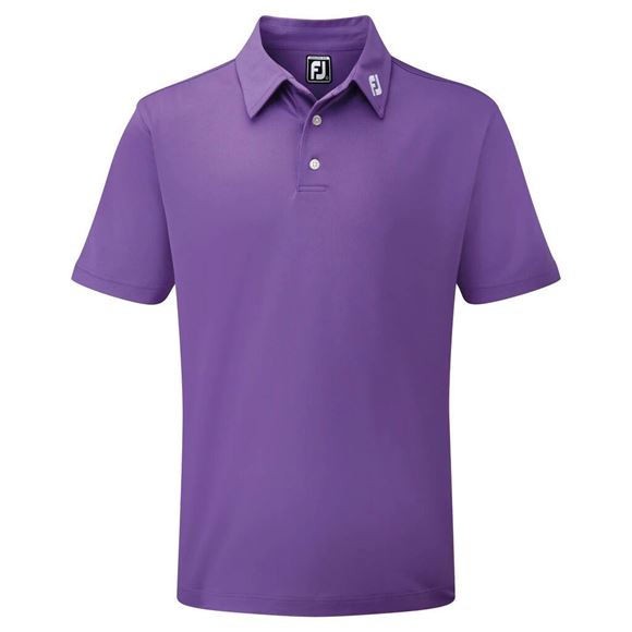 Picture of Footjoy Mens Stretch Pique Solid Polo Shirt - 91820 - Core Line