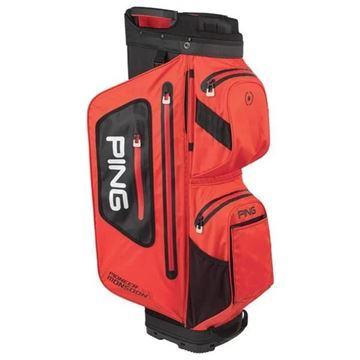 Picture of Ping Pioneer Monsoon Cart Bag 2022 - 34742 Scarlet/Black