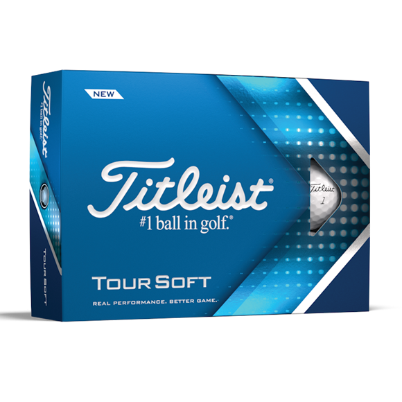 Picture of Titleist Tour Soft Golf Balls 2022 Model - Yellow