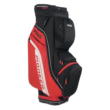 Picture of Ping Pioneer Cart Bag - 35714 Red/Black