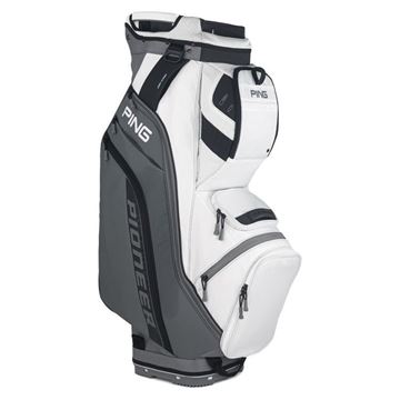 Picture of Ping Pioneer Cart Bag - 35714 Grey/White