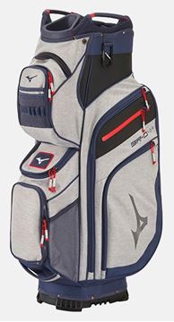 Picture of Mizuno BR-D4 c Cart Bag - Heather Grey/Navy