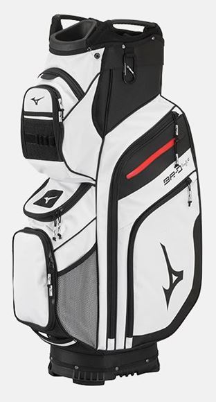 Picture of Mizuno BR-D4 c Cart Bag - White/Black