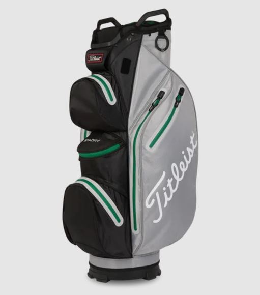 Picture of Titleist Cart 14 StaDry Bag - Grey/Black/Green