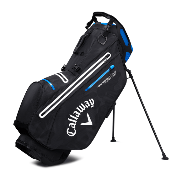 Picture of Callaway Fairway 14 Hyper Dry Stand Bag - Black Camo/Royal