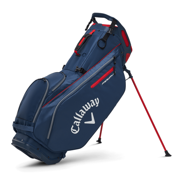 Picture of Callaway Fairway 14 Stand Bag - Navy/Red/White