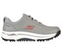 Picture of Skechers Mens GO GOLF ArchFit Set Up Golf Shoes - 214033 Grey/Red
