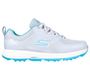 Picture of Skechers Ladies GO GOLF ArchFit Elite 5 Golf Shoes - 123031 Grey/Aqua