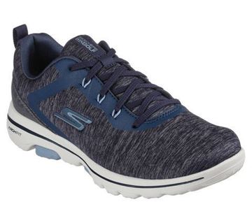 Picture of Skechers Ladies GO GOLF ArchFit Walk 5 Golf Shoes - 123034 Navy/Blue