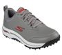 Picture of Skechers Mens GO GOLF ArchFit Set Up Golf Shoes - 214033 Grey/Red