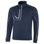 Picture of Galvin Green Mens Daxton Insula Pullover - Navy/Ensign Blue/White