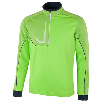 Picture of Galvin Green Mens Daxton Insula Pullover - Lime/Navy/White