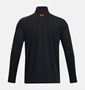 Picture of Under Armour Men's UA Storm Midlayer 1/2 Zip - Black/Radio Red