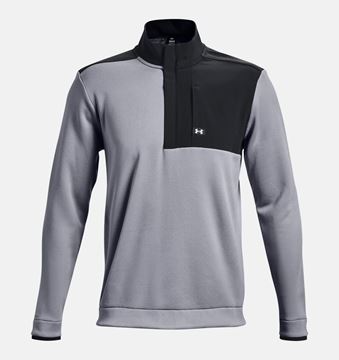 Picture of Under Armour Men's UA Storm SweaterFleece 1/2 Zip - Steel/White