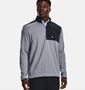 Picture of Under Armour Men's UA Storm SweaterFleece 1/2 Zip - Steel/White